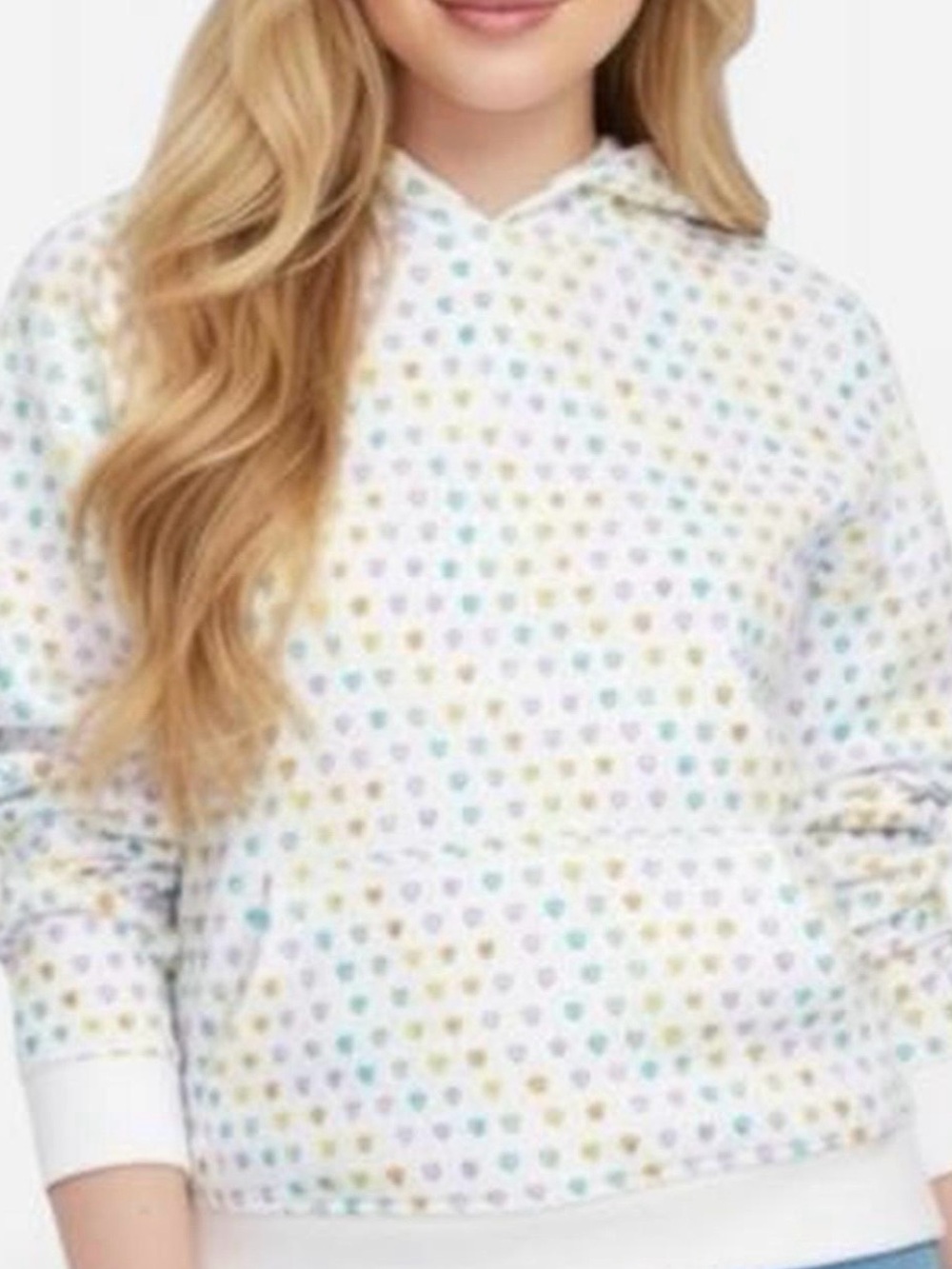 Roller Rabbit x Target Disco Hearts Hoodie NWT M